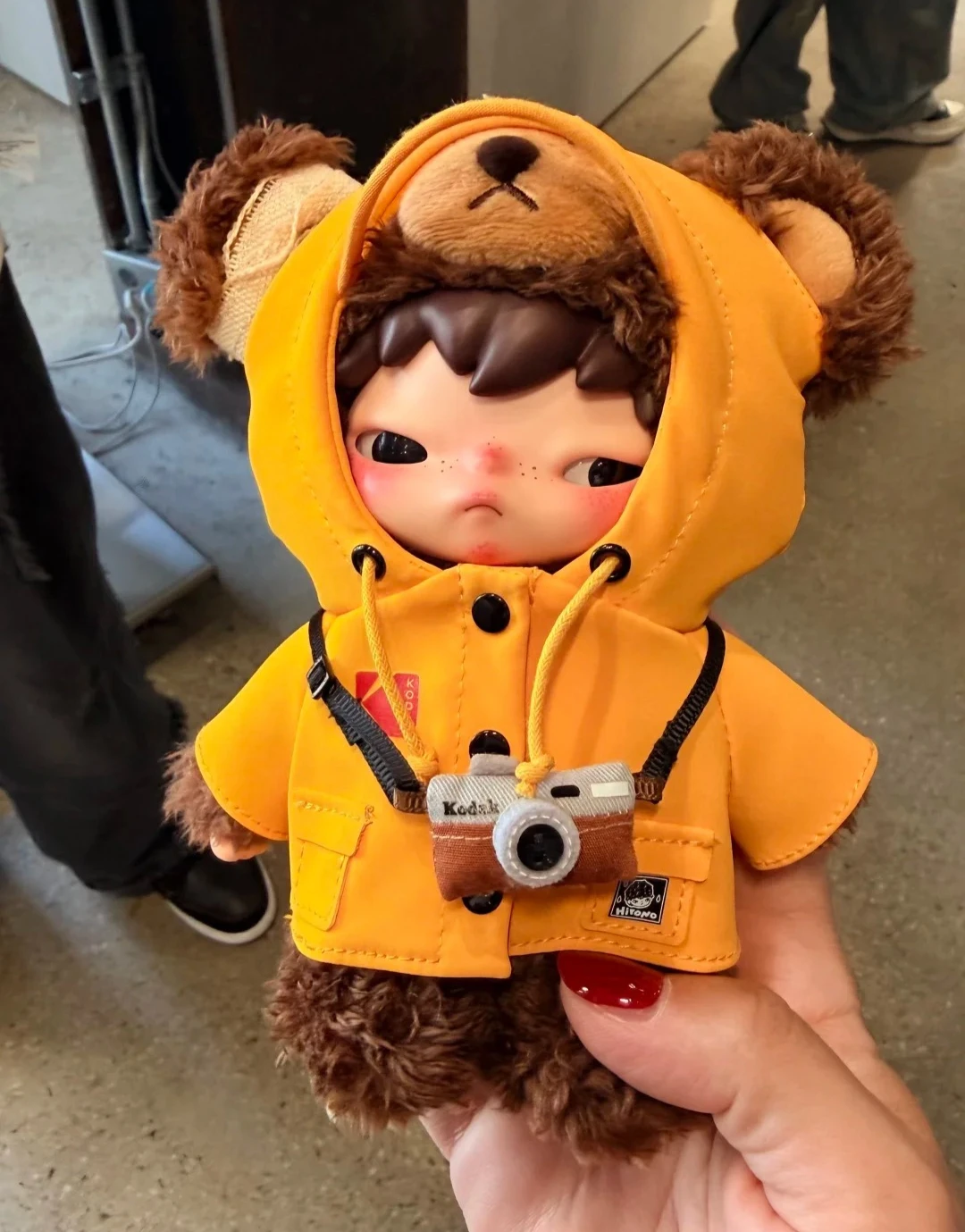 

POP MART Hirono Kodak Joint Edition Limited Doll Cute Interesting Collectibles Trendy Toy Creative Surprise Gift Decor