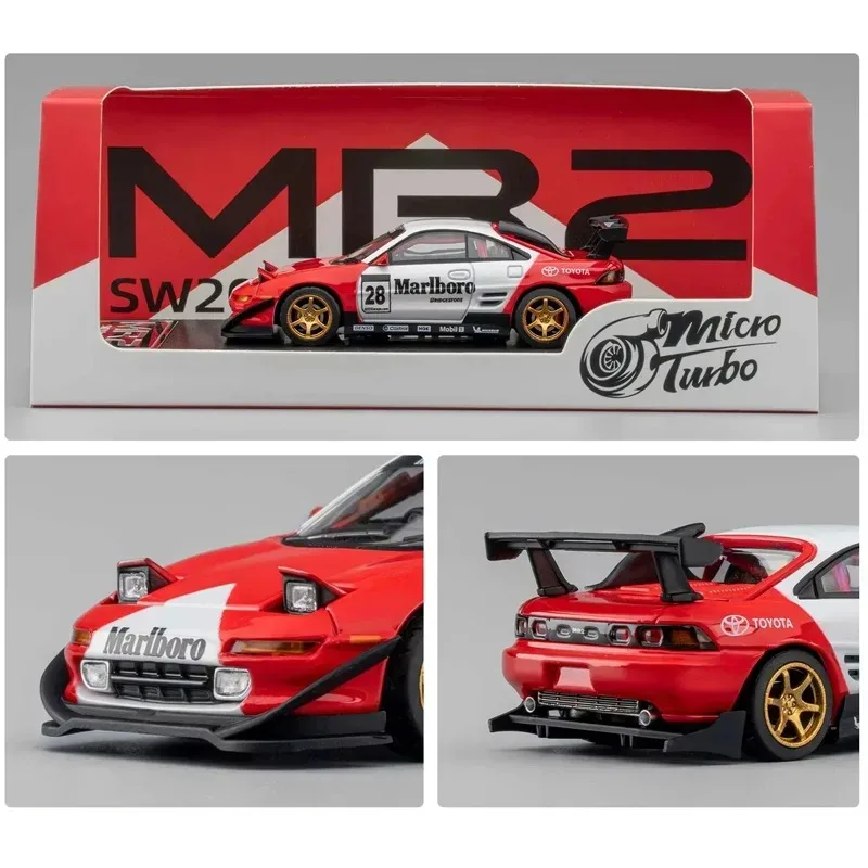 Micro Turbo 1:64 NSX 180SX MR2 NSX-R S184  Alloy Die Casting Car Model Collection Model Boy Gift Christmas Gift Boy Toy