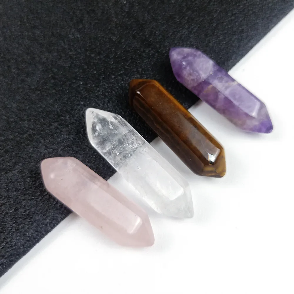 1PC Natural Top Drill Amethyst Crystal Point Quartz Healing Stone Reiki Energy Ore Mineral Crafts Home Decoration Ornament Gift