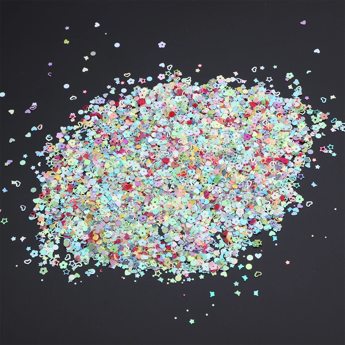 Vibrant Glitter Sequins For Embellishing Crafts And Party Decorations With Easy Use