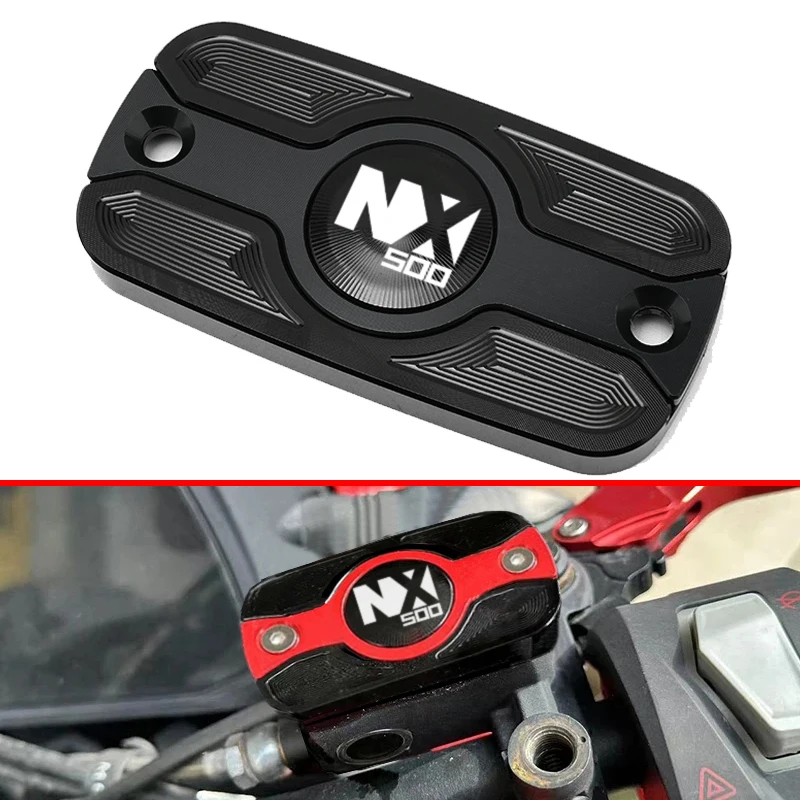 new Explosions For HONDA NX500 NX 500 nx500 2023-2025 NX500 Accessories Motorcycle Front Brake Fluid Reservoir Cover