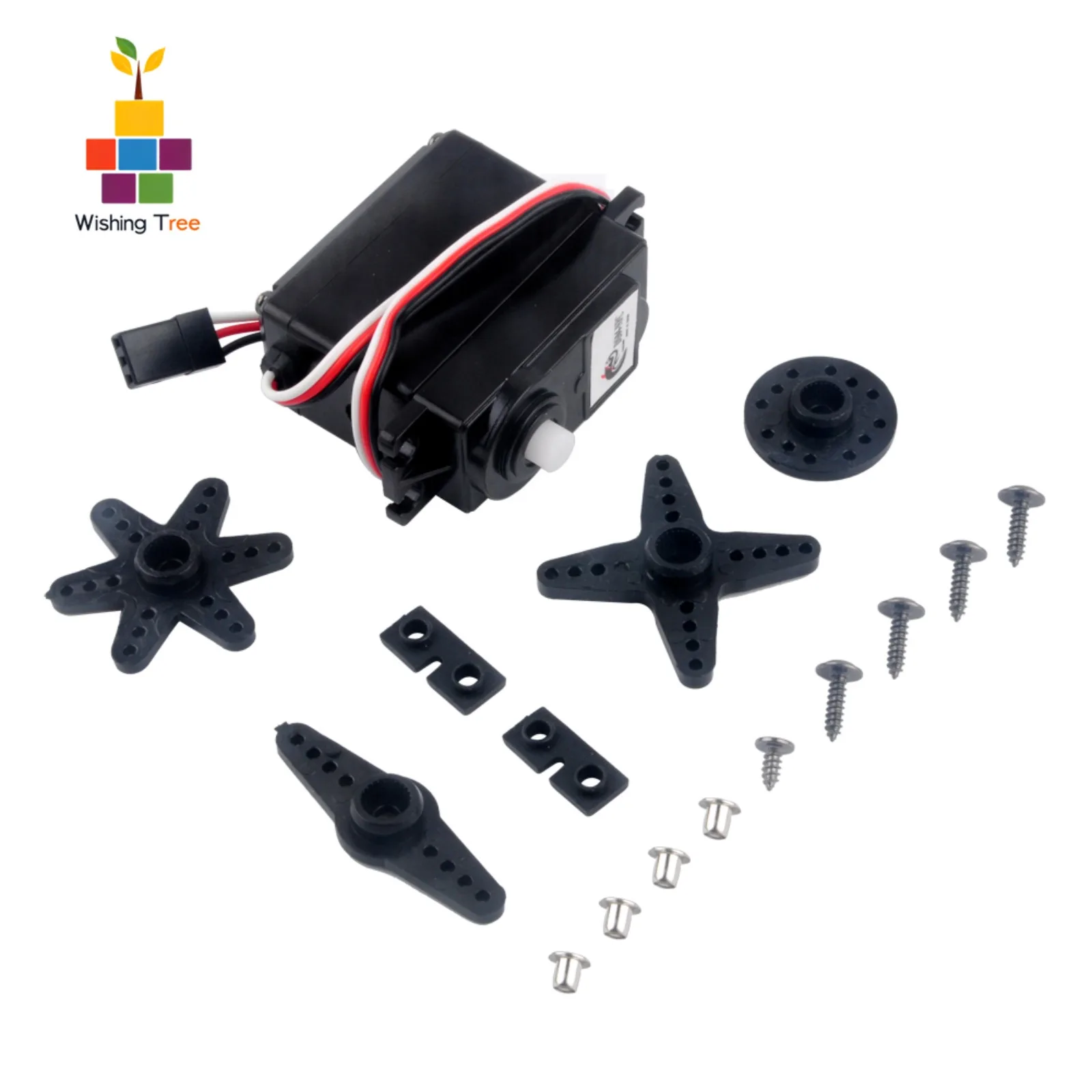 DS04-NFC 360 Degree Continuous Rotation Servo Motor 5.5Kg/Cm Torque For Smart Car And Robot DIY Projects