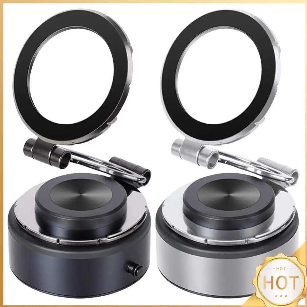 Support de téléphone magnétique à absorption sous vide pour voiture, support de téléphone portable à aspiration sous vide pour salle de sport, bain, douche