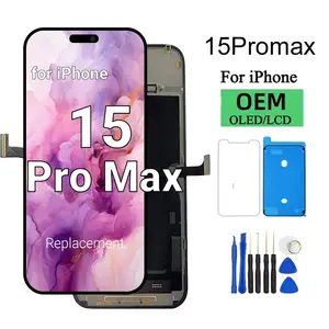 Bilashmart incell Iphone 15 Pro MAX LCD Display Touch Screen Sensor Replacemeent Digitizer Assembly Iphone 15 ProMAX A2849 A3105