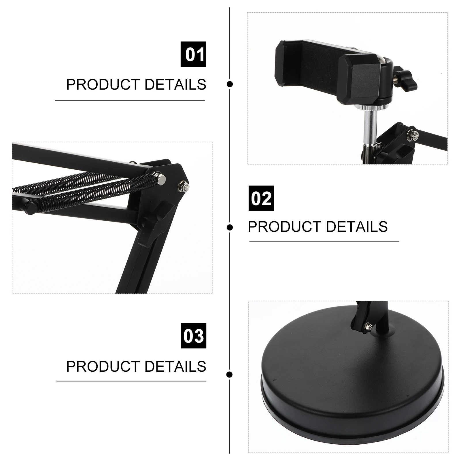 

Mini Camera St Wrought Iron Desktop Webcam Bracket Height Adjustable Scissor Arm St Video RecorderBracket Live Streaming