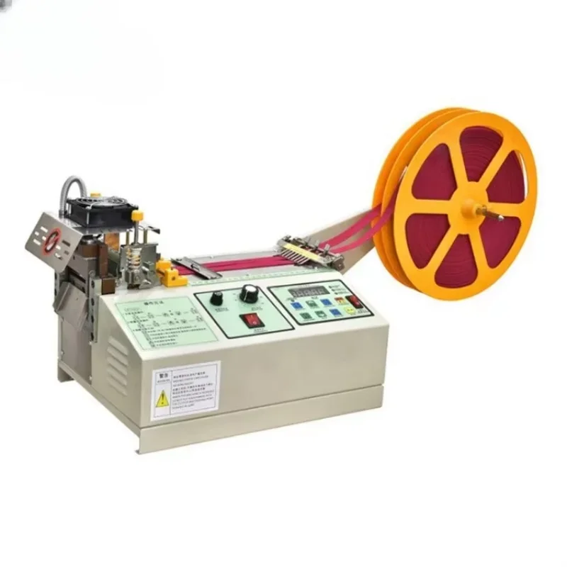 Easy to operate satin hot ribbon cutter with computer control panel