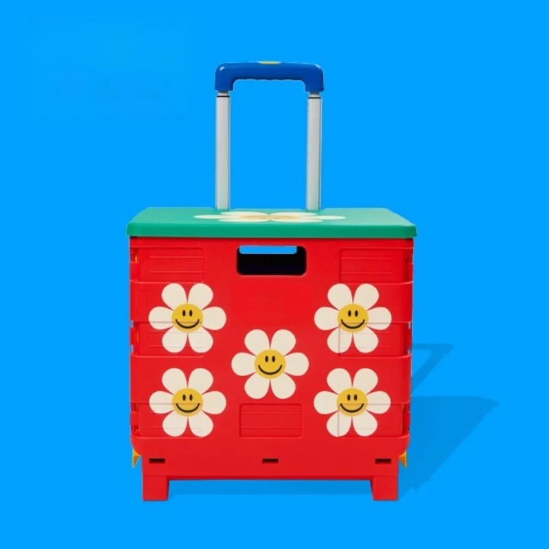 

Buy groceries, small cart, pick up express delivery, outdoor folding