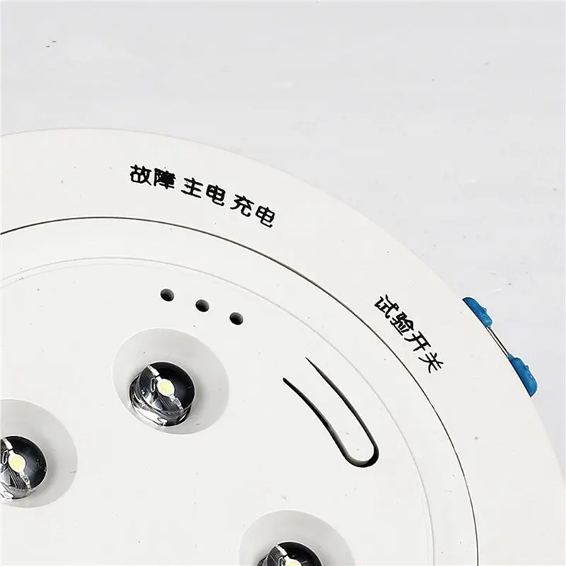 

3X аварийный светильник с 4 светодиодами, аварийная трубчатая лампа со встроенным литиевым аккумулятором, встраиваемый потолочный светильник-AT48