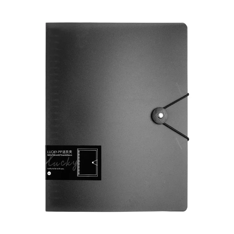 A4 Metal Binder B5 Notebook Detachable Ring Book A5 Ledger Pp Shell Student Notepa Binderd Folder Organizer For Home Documents