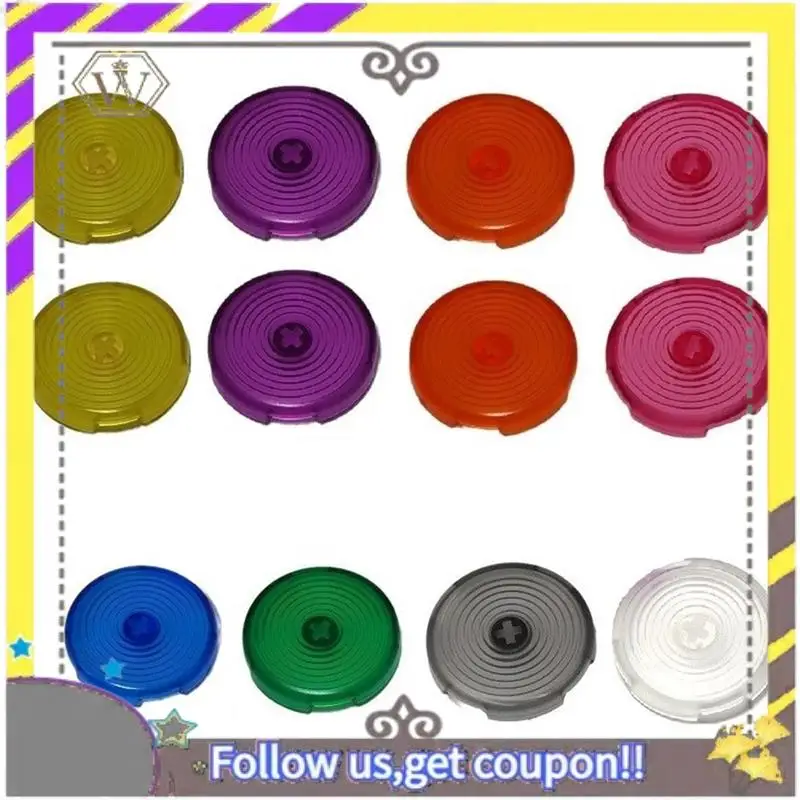 AU33-12Pcs Arcade Replacement Hitbox Button Caps For Mini Hitbox Controller Mechanical Button For Cherry Kailh Switches Cap