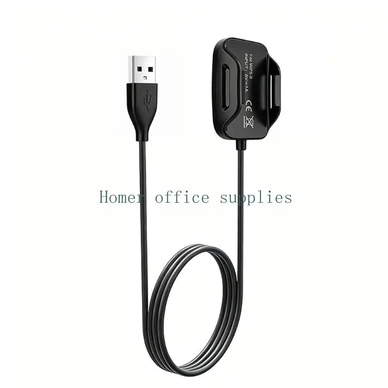 K43B PVC Power Cable for Fitness Band with Clip Backup Head