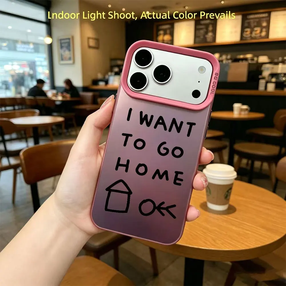 Creative Graffiti Design Silver Phone Case For IPhone 18 17 16 15 14 13 12 11 Pro Xs Max Plus Air Mini XR X 17e 16e Back Cover view 4