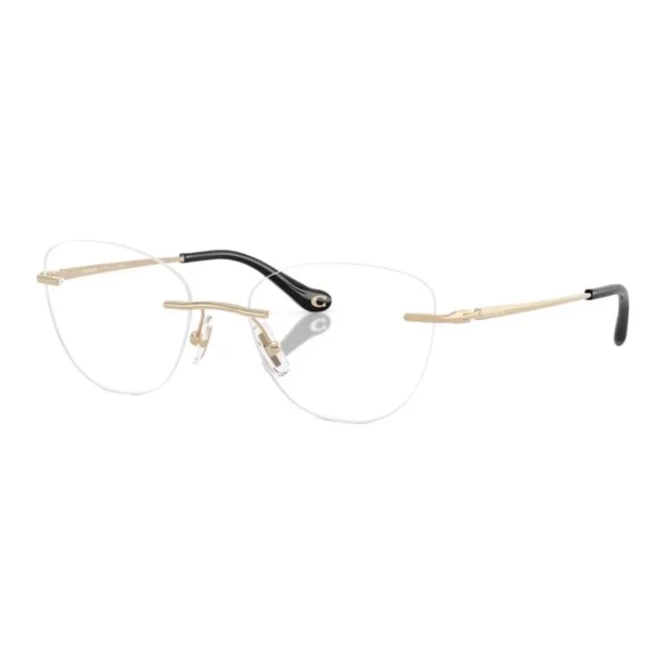 COACH Metal Butterfly Prescription Glasses Women's Gold 0HC5185-9005
