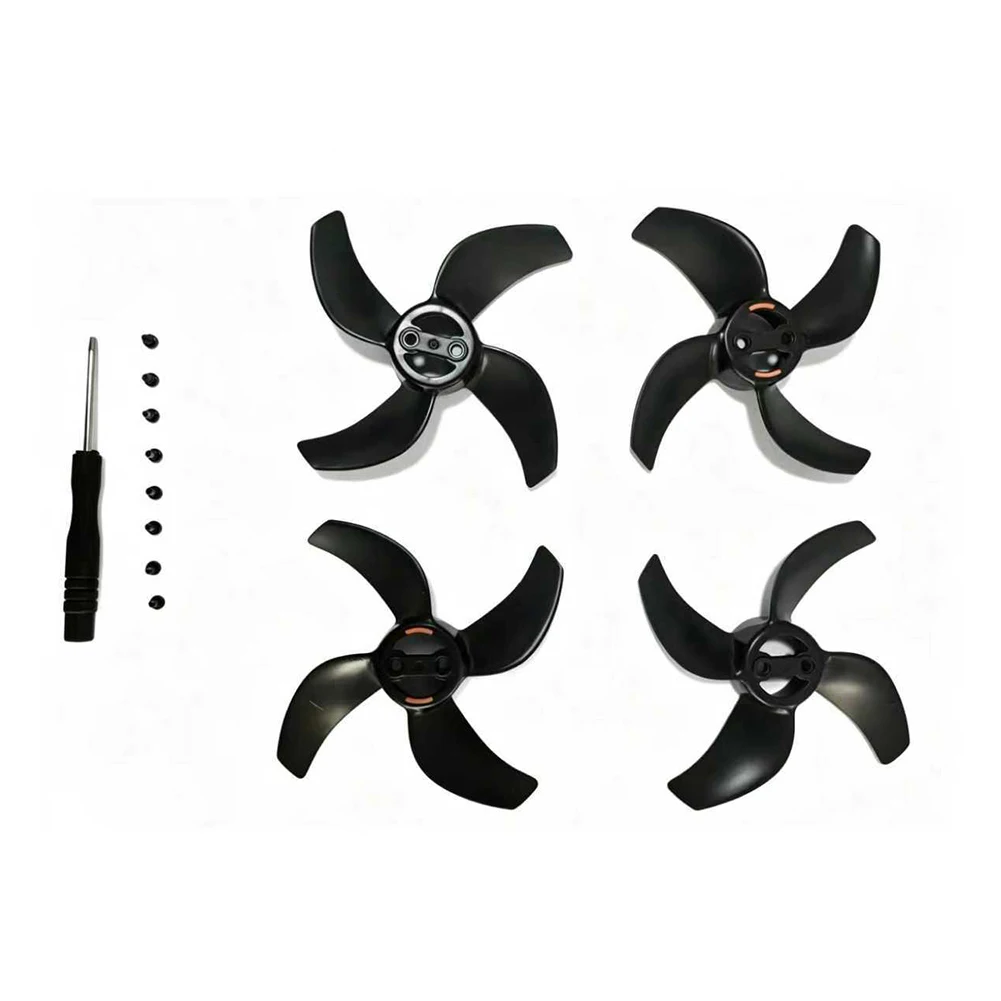 4pcs Black PC Propeller For DJI AVATA 360 Flight Replacement Parts