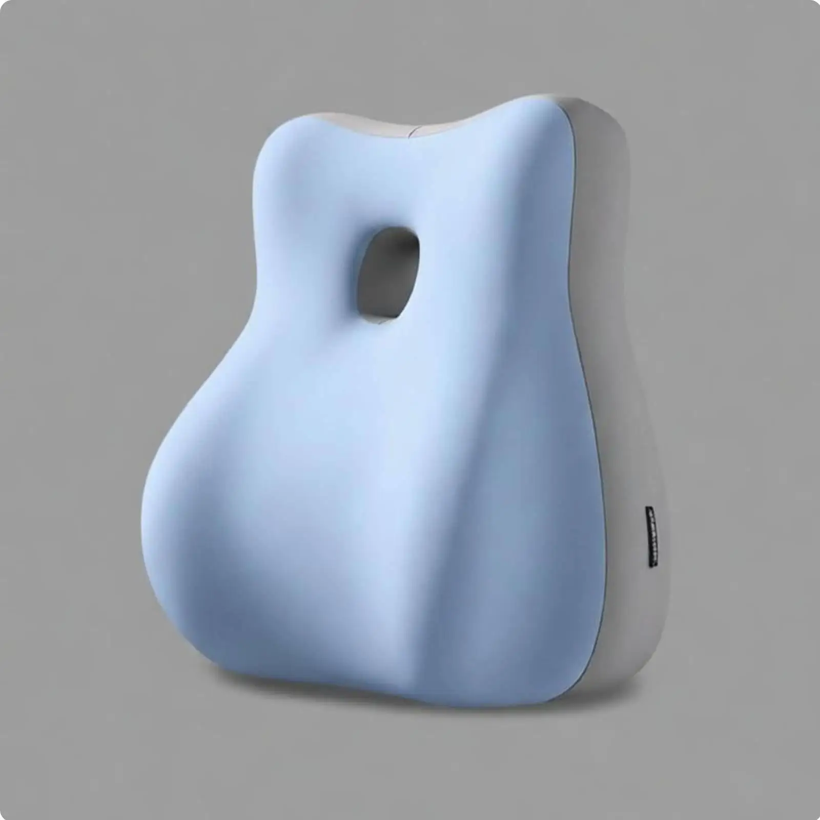Couple Pillow Premium Milk Silk Bed Backrest Support Memory Foam Cushion for Bedroom Relaxation