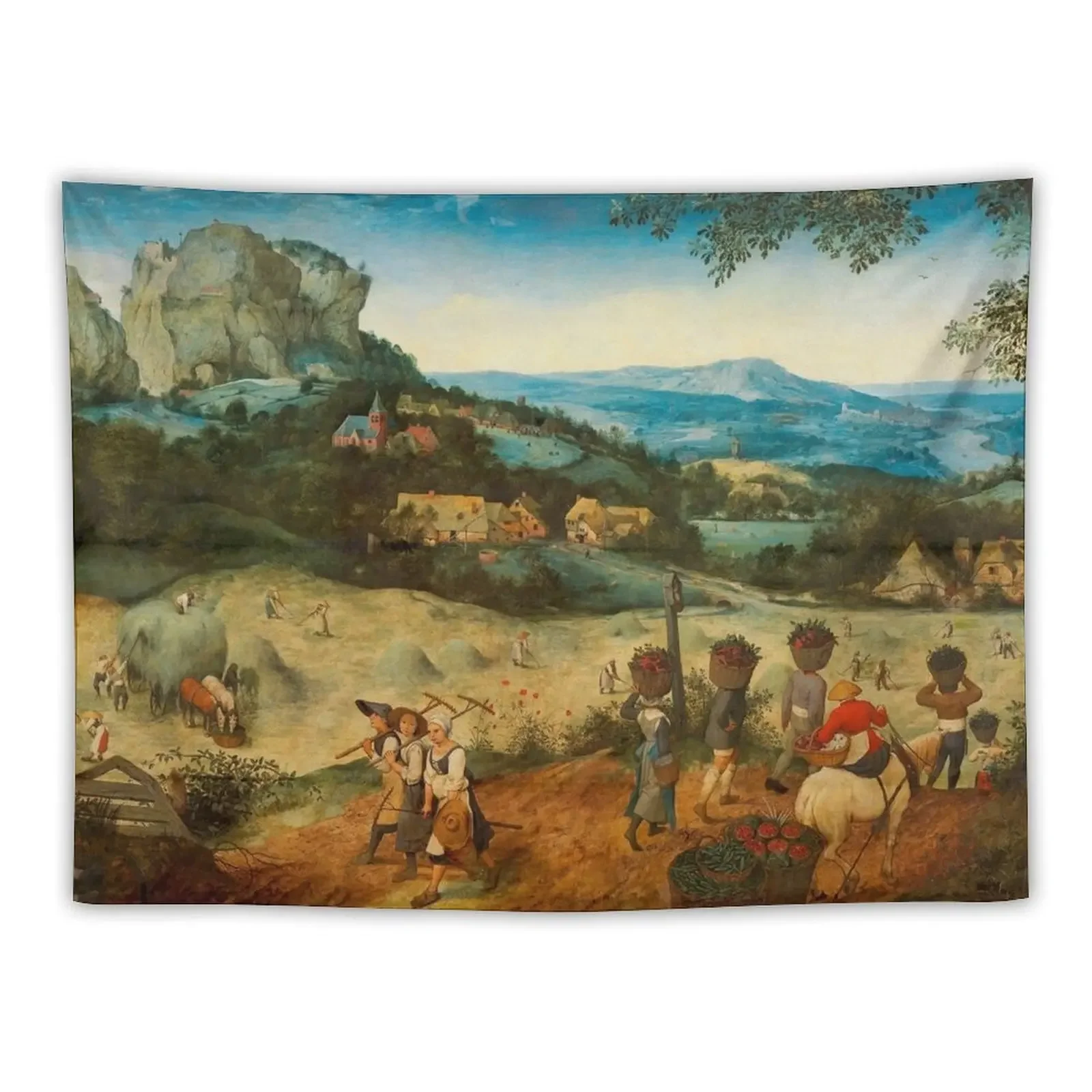 Pieter Bruegel the Elder The haymaking Tapestry Things To The Room Japanese Room Decor Tapestry