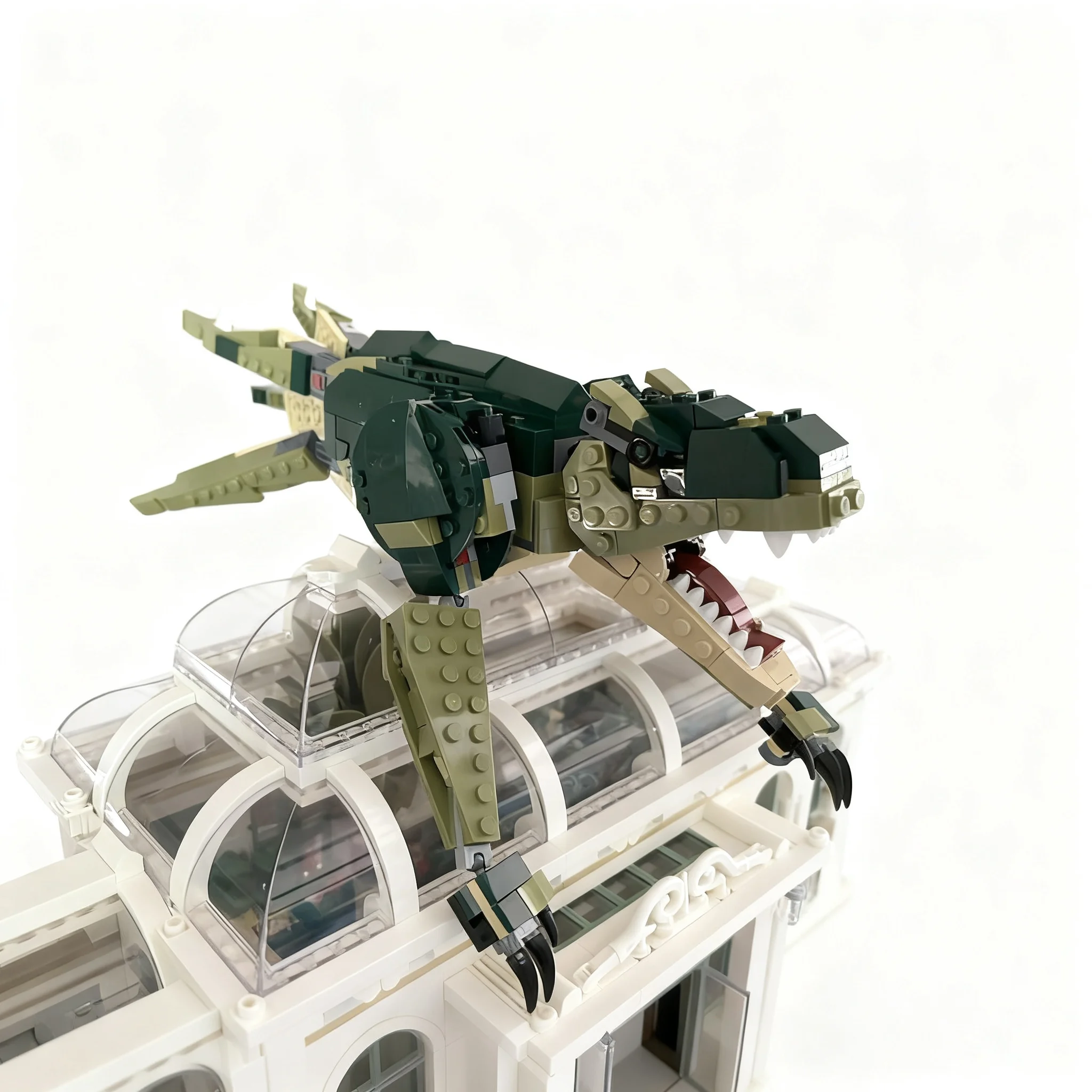 465pcs MOC Sea Dragon Leviathan Games Model Building Blocks Construction Christmas Gift Toys 3D Education Birthday Assemble