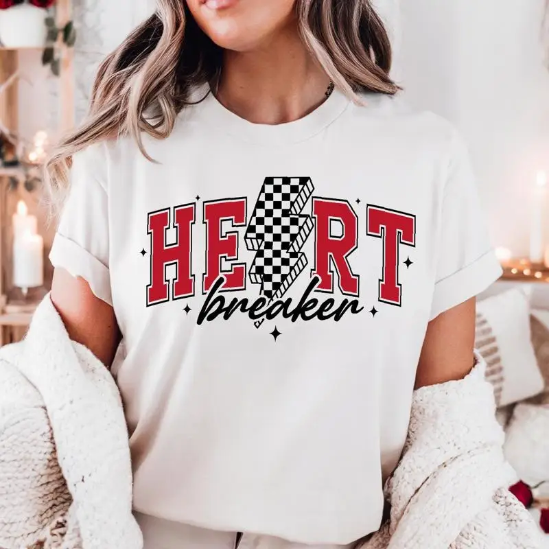 

Retro Valentines Heart Breaker SweaT T Shirt Day Valentine Couple