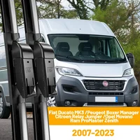 Escobilla limpiaparabrisas delantera para Fiat Ducato III MK3 Peugeot Boxer Manager Citroen relé puente Opel Vauxhall Movano 2007 - 2023
