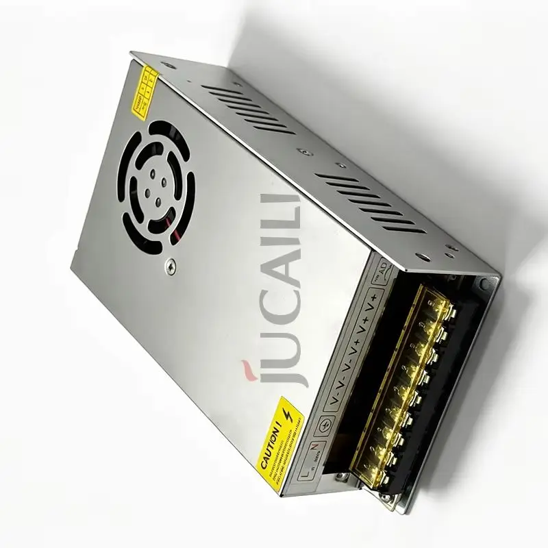 JUCAILI 24V 10A Power Supply With cooling fan S-250-24 for large format inkjet printer 50HZ 60HZ Transformer AC 110V 220V