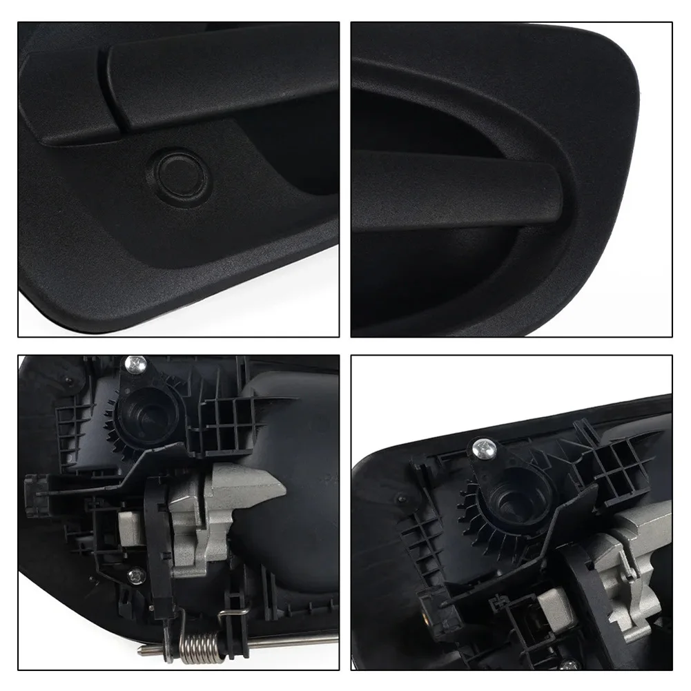 

1pcs For Mercedes Actros MP4 MP5 Car Door Handle Cover 9607230609 (Left) / 9607230709 (Right) ABS Black Accessories