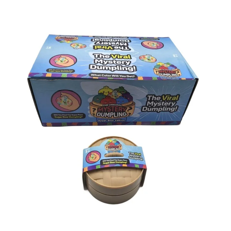 Baozi cross-border decompression, explosive artifact pinching music gifts, blind box, buns, decompression toys