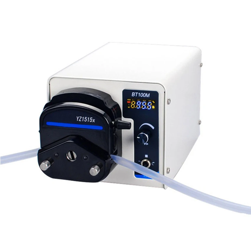 

Peristaltic Pump Max Flow Rate 380ml/min Liquid Transfer Pump Dosing Pump for Solvent Extractio Laboratory Reactor