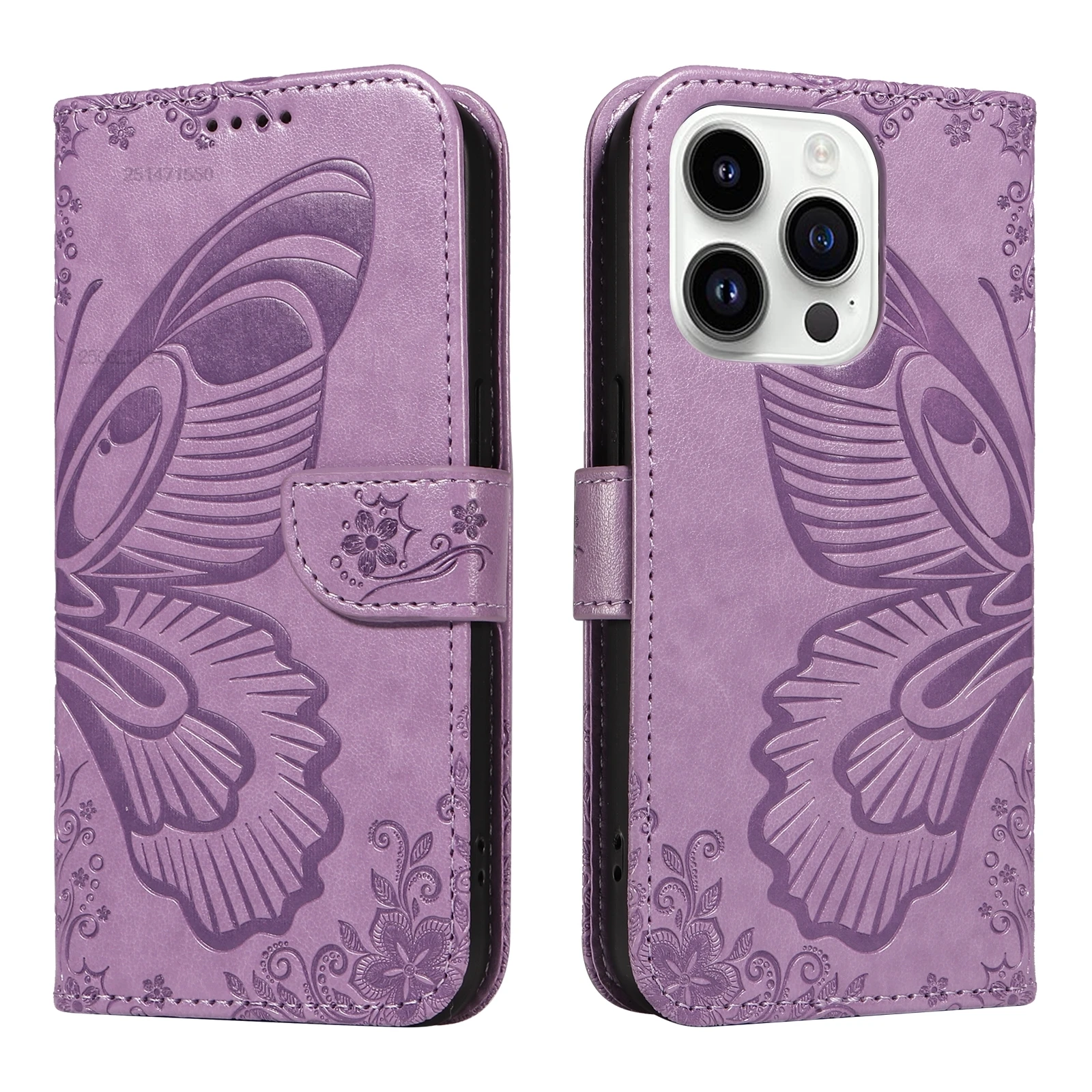 

Чехол с тиснением Феникса-Хвост-Бабочка для Vivo Y200 Y200E Y200i Y78 Plus Y38 Y35 Y33s Y27 Y22 Y22S Y21 Y20 Y17 Y16 Y15 Flip Cover