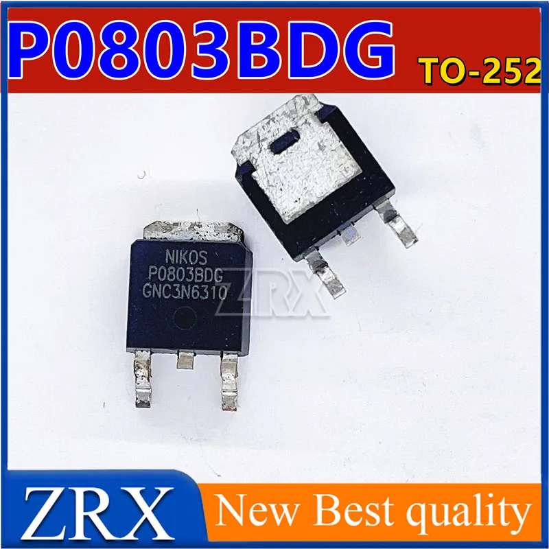 10Pcs/Lot New original P0803BD P0803BDG TO-252 SMD MOSFET 30V 62