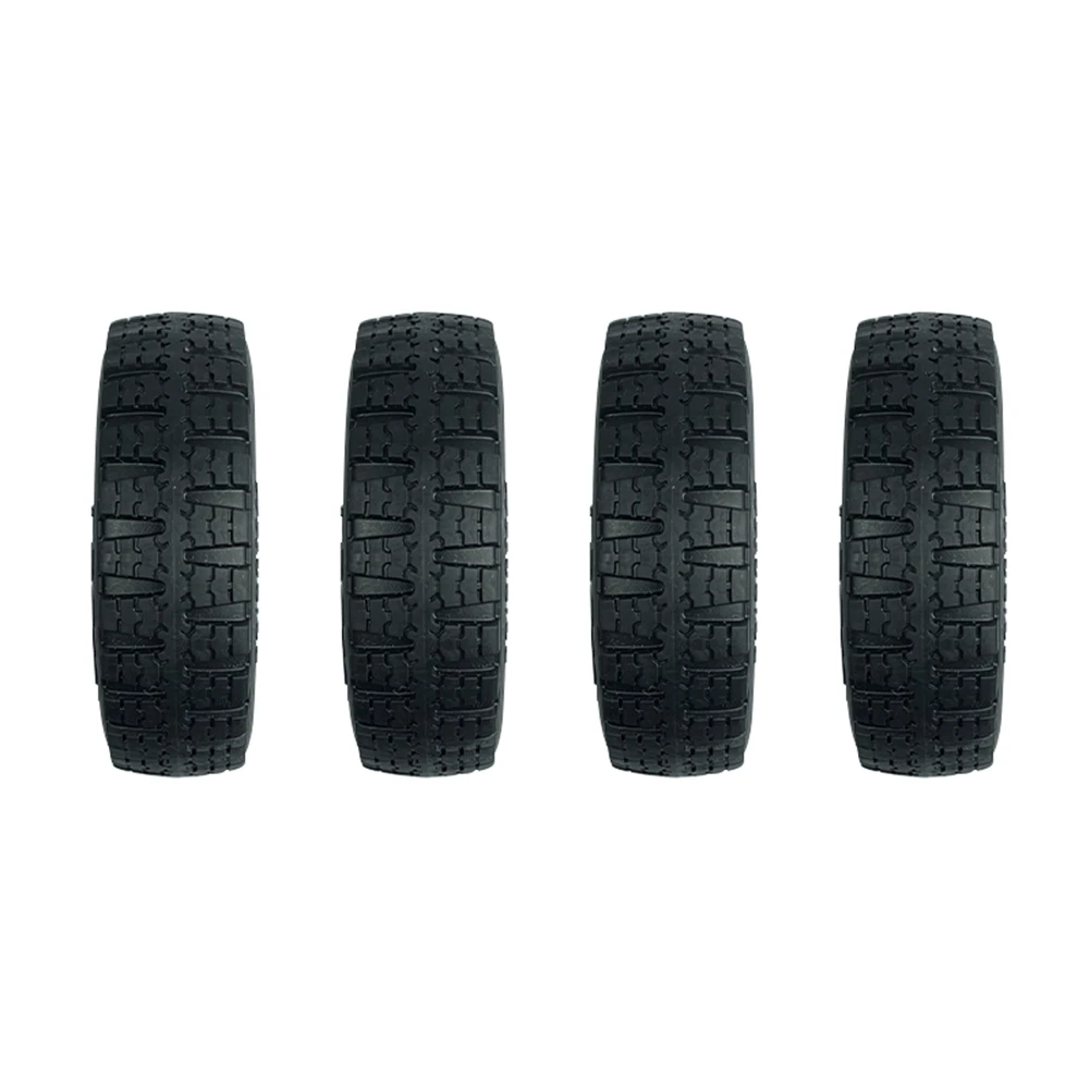 4Pcs LD-P06 Wheel Tire Tyre for LDRC LD-P06 LD P06 Unimog 1/12 RC Truck Car Spare Parts Accessories,Green