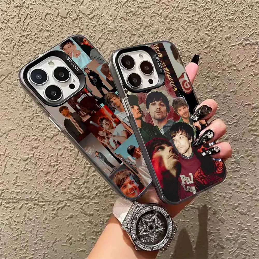 Funda para Teléfono L-Louis T-Tomlinson para iPhone 17 16 15 14 13 12 Mini 11 8 7 Pro Max Plus, Funda Colorida