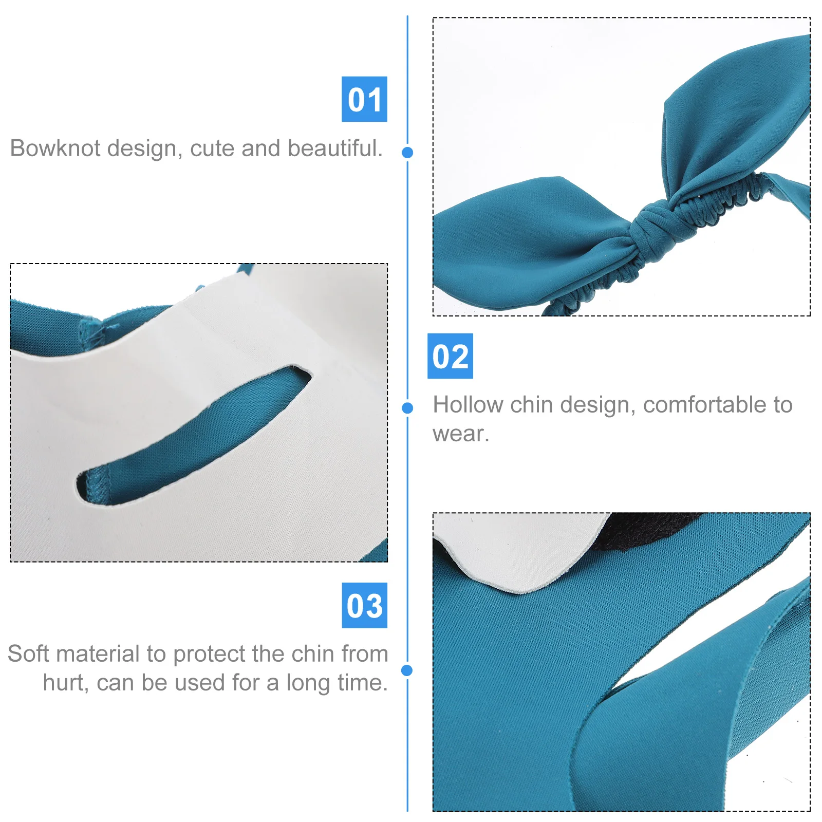 

Far-Infrared V Shaped Face Lifting Belt Double Chin Reducer Lifting Mask Face Firming Band Facial