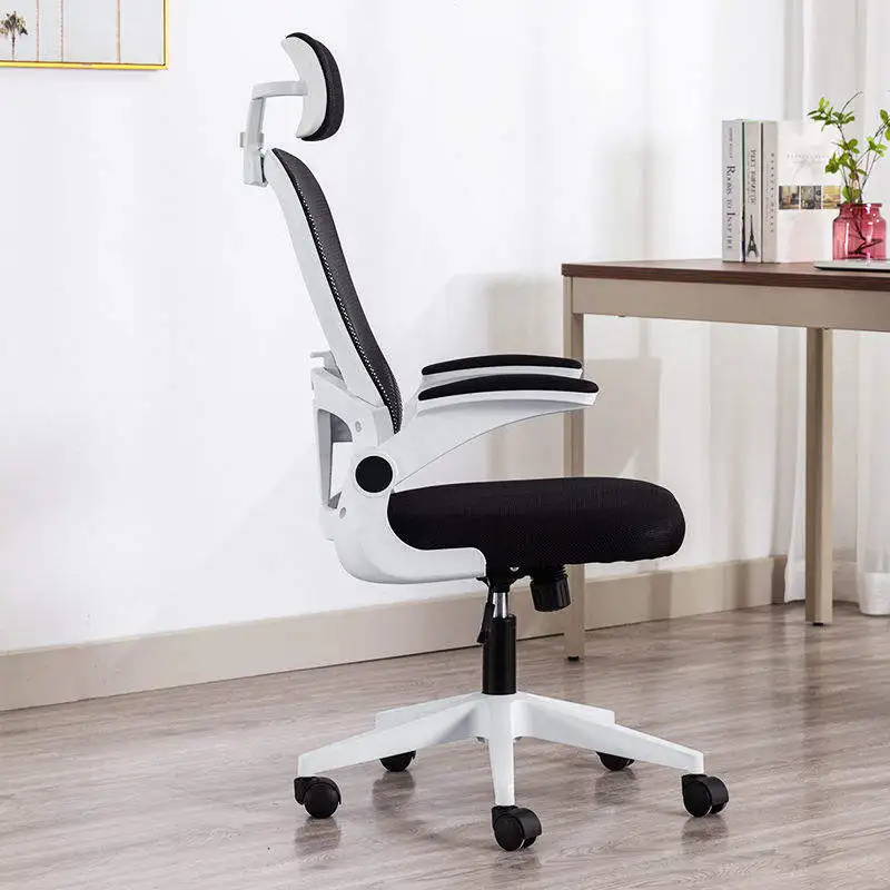 أحدث كرسي مكتب شبكي تنفيذي مريح عالي الظهر قابل للتعديل لأثاث المكاتب الحديثة