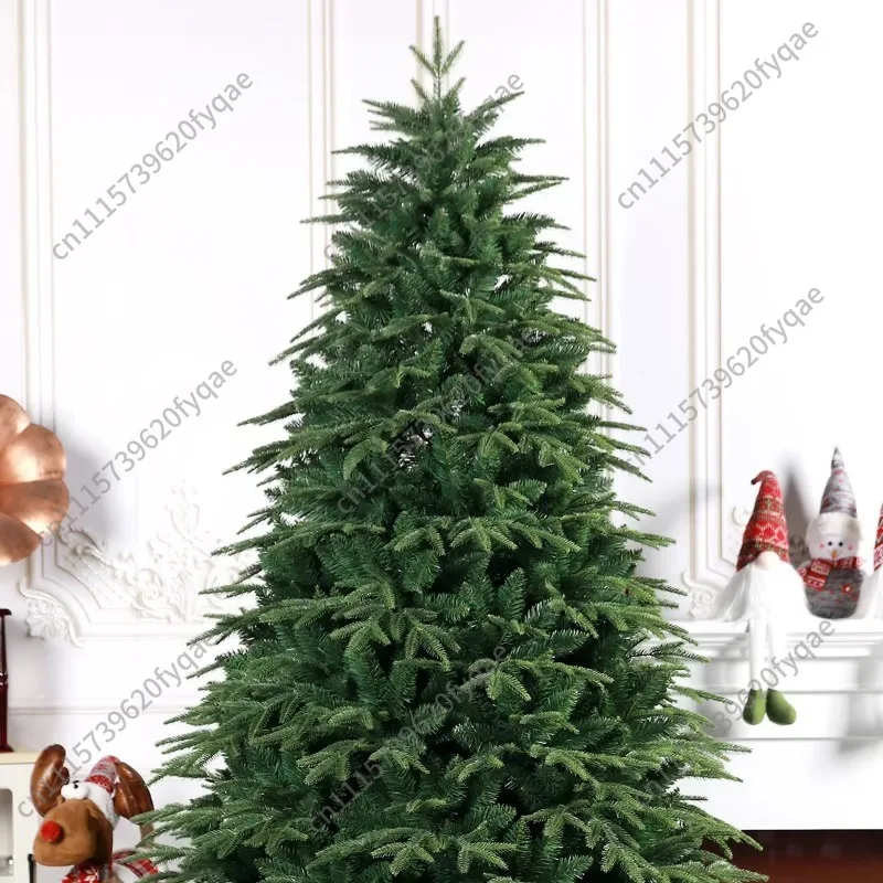 PE mixed encrypted Christmas tree, outdoor large shopping mall luxury decoration artificial Christmas tree