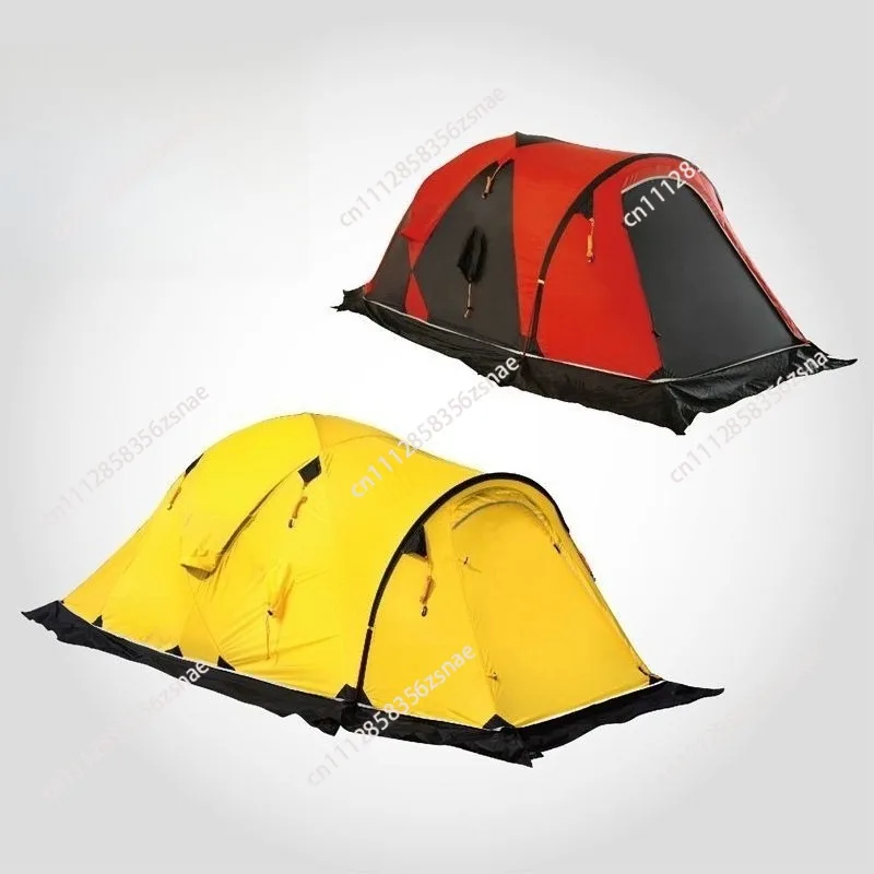 Silicon coated ultralight double layer outdoor snow mountain camping mountaineering tent winter tent