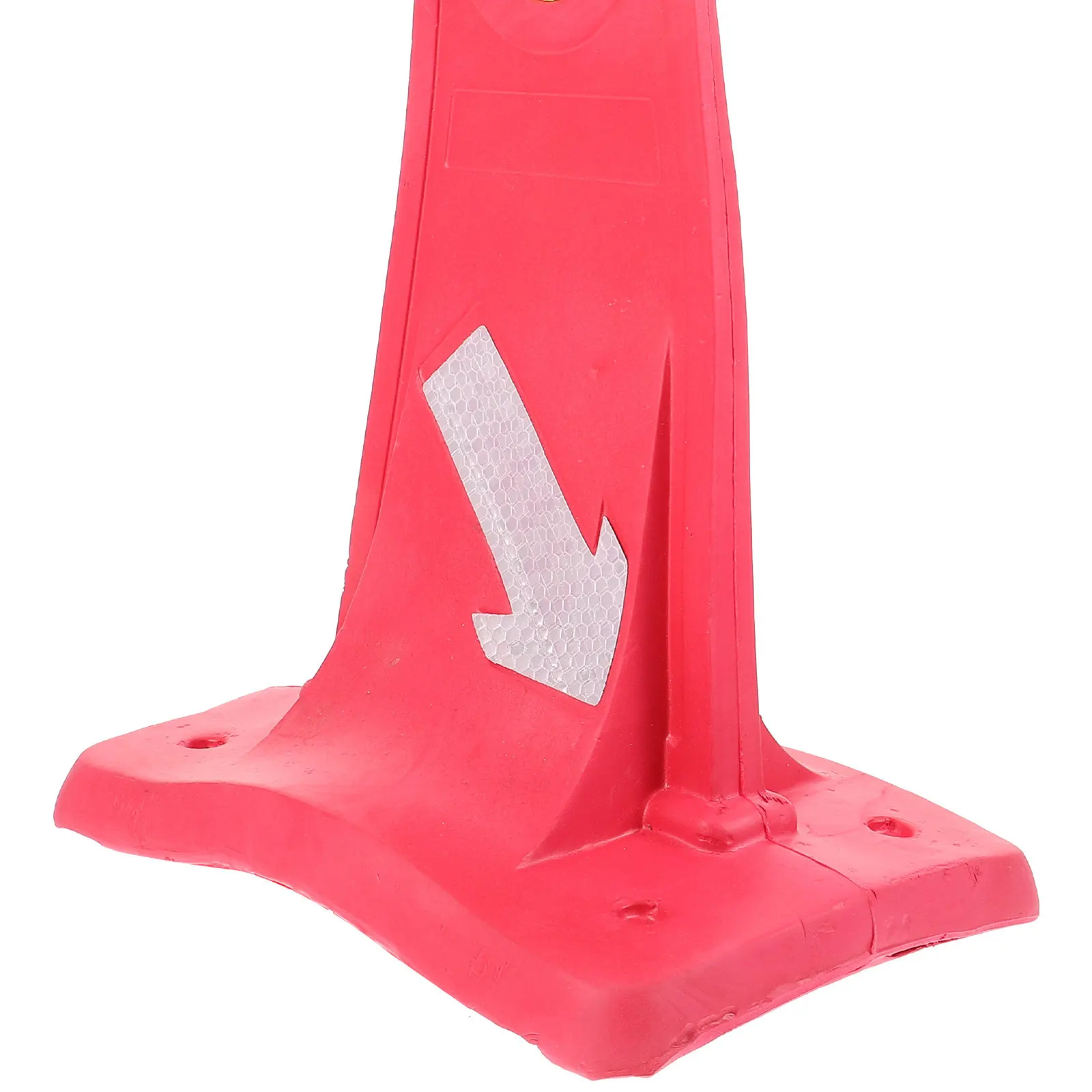 Bright Orange Reflective Traffic Cone for Road Safety Training Parking Diversion Outdoor Use Eva Construction Warning Sign