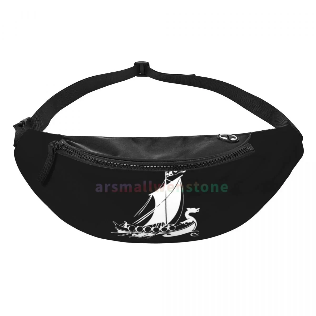 Ship Waist Bag with Headphone Hole Belt Bag Fashion Hip  Bag for Outdoor Casual Travelling Hiking Cycling