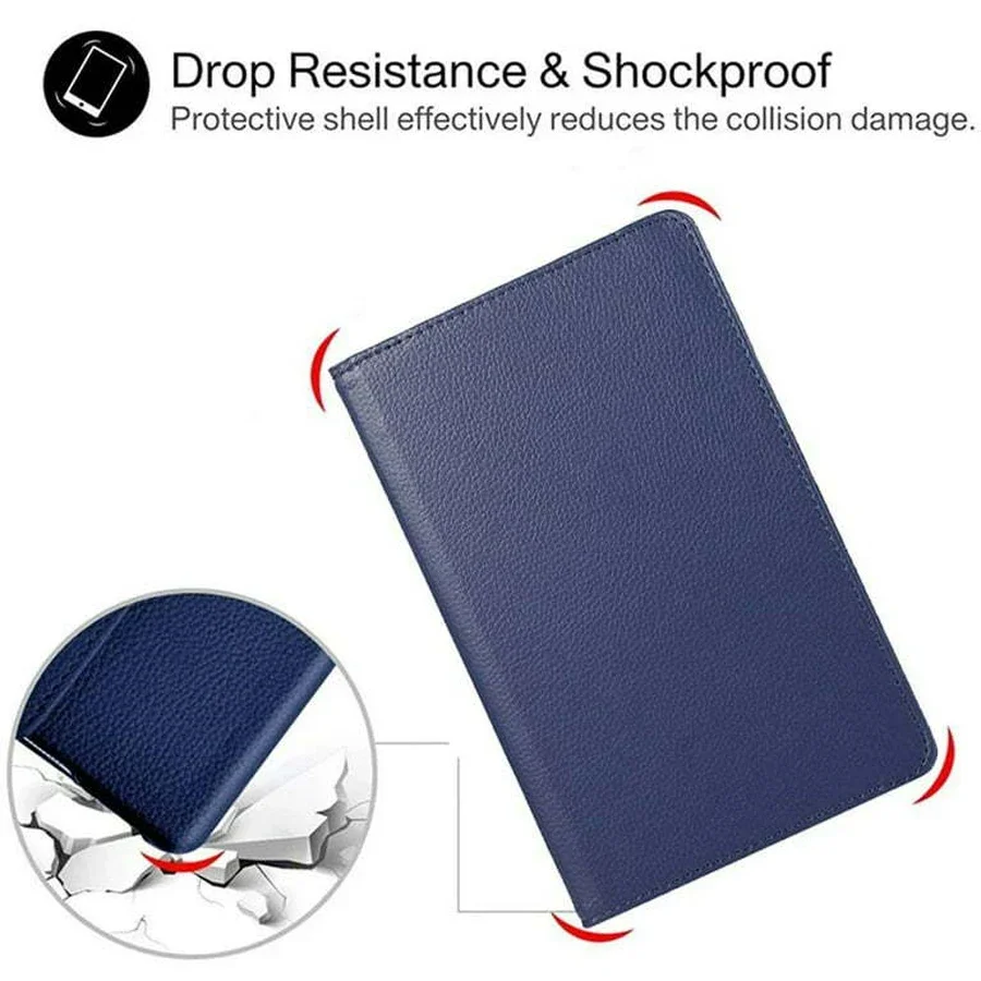 360 Rotation Stand Tablet Case For iPad Air 2024 M4 MINI 3 4 5 6 7 8 9 10th Generation Pro 2024 10.9 10.2 11 12.9 13 inch Cover