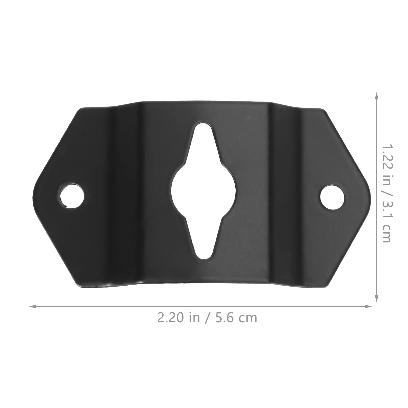 20Pcs Iron Speaker Wall Holder Robust Keyhole Mount Bracket for Wall Mounted Audio Equipment and Decorative Panels