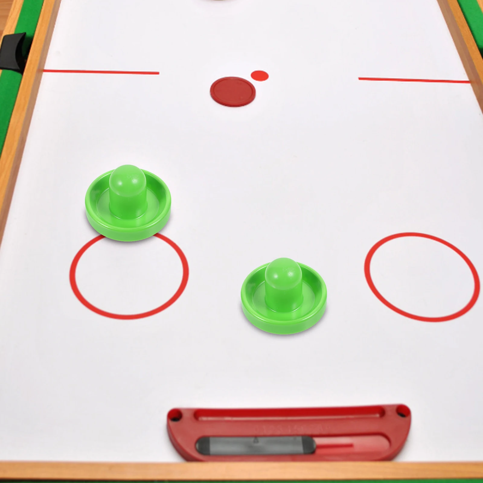 

1 Set Plastic Ice Hockey Pusher Table Ice Hockey Game Pusher Ice Hockey Pucks Ice Hockey Replacements