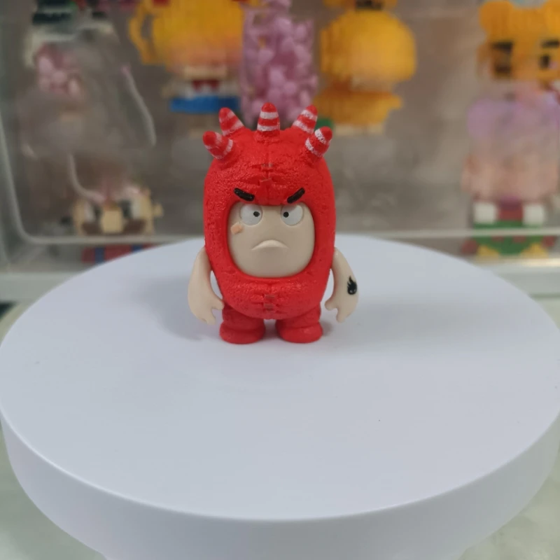 مجموعة Oddbods الأصلية مكونة من 7 قطع/مجموعة مع الرمز الأصلي على الظهر مجموعة محدودة من ألعاب شخصيات الرسوم المتحركة اللطيفة للأطفال أفضل هدية #5