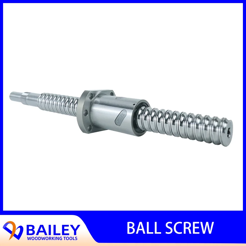 

BAILEY 1PC 4-006-07-0440 Compatible Ball Screw DO=32 P=10 L=421 for Homag Weeke Machine Woodworking Machinery