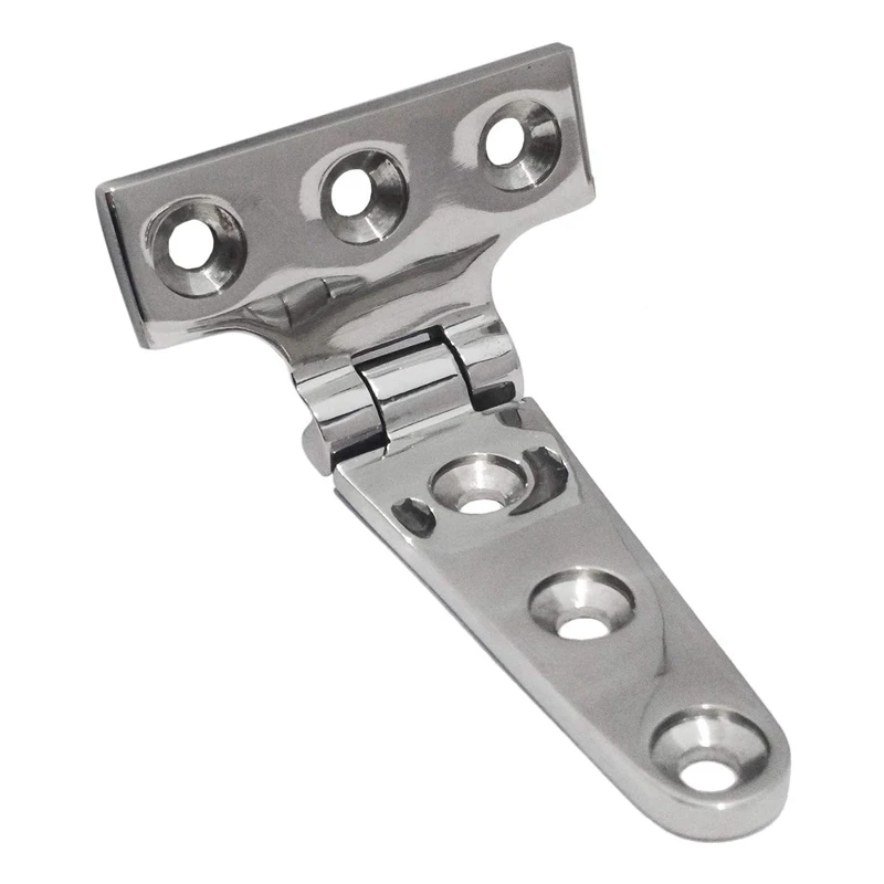 10 PCS Heavy Duty T Hinge 316 Stainless Steel Marine Grade Casting Hinge Door Hatch Hinge Boat