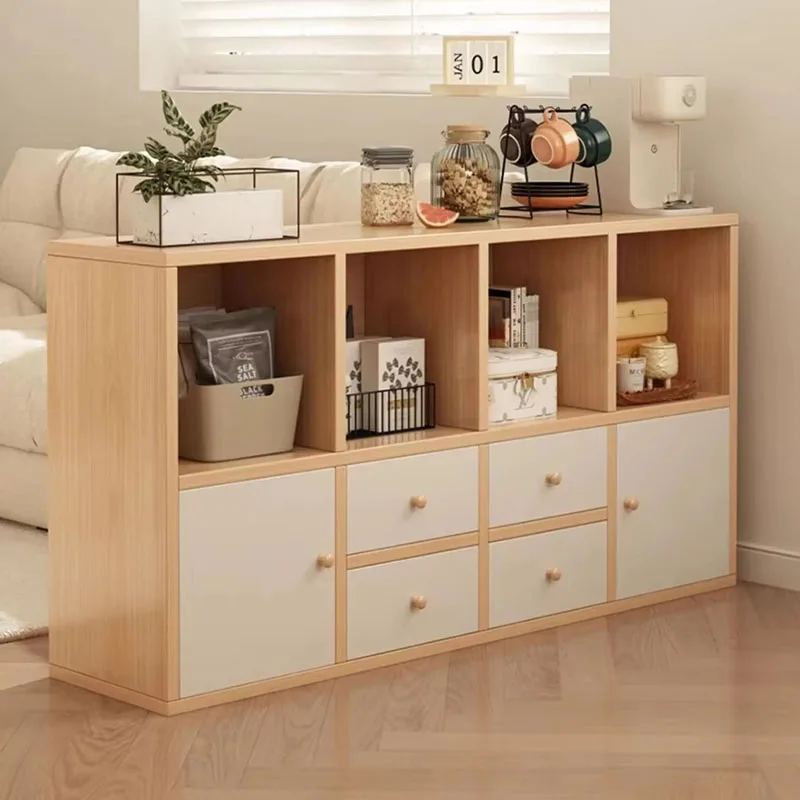 Shelf Drawers Living Room Cabinets Storage Decor Filing Display Living Room Cabinets Organizer Wood Gabinete Trendy Furniture
