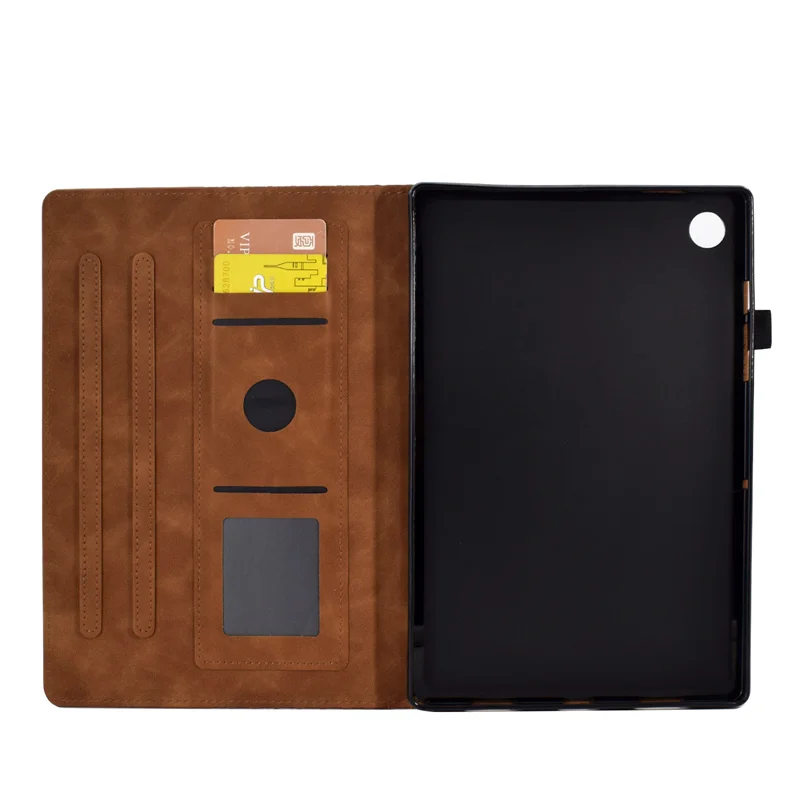 Funda casing dompet ponsel, untuk Samsung Galaxy Tab A9 Plus 11 inci sandaran mewah untuk Galaxy Tab A9 Plus A9 + casing Tablet SM-X210 X215