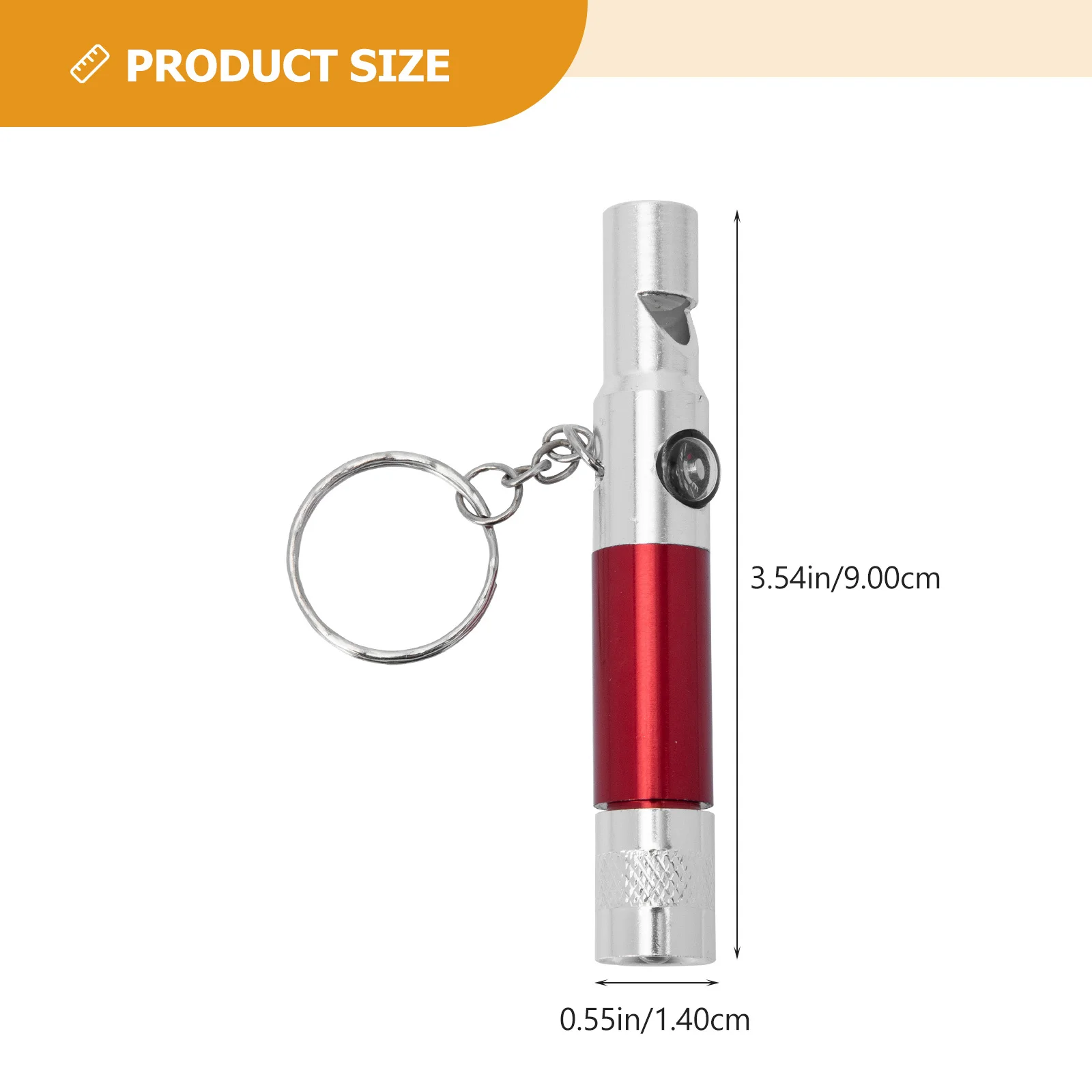 2 قطعة صافرة قوية متعددة الوظائف مع مصباح يدوي بوصلة للتنزه في الهواء الطلق والتخييم والاستخدام في حالات الطوارئ مصباح يدوي للمشي لمسافات طويلة