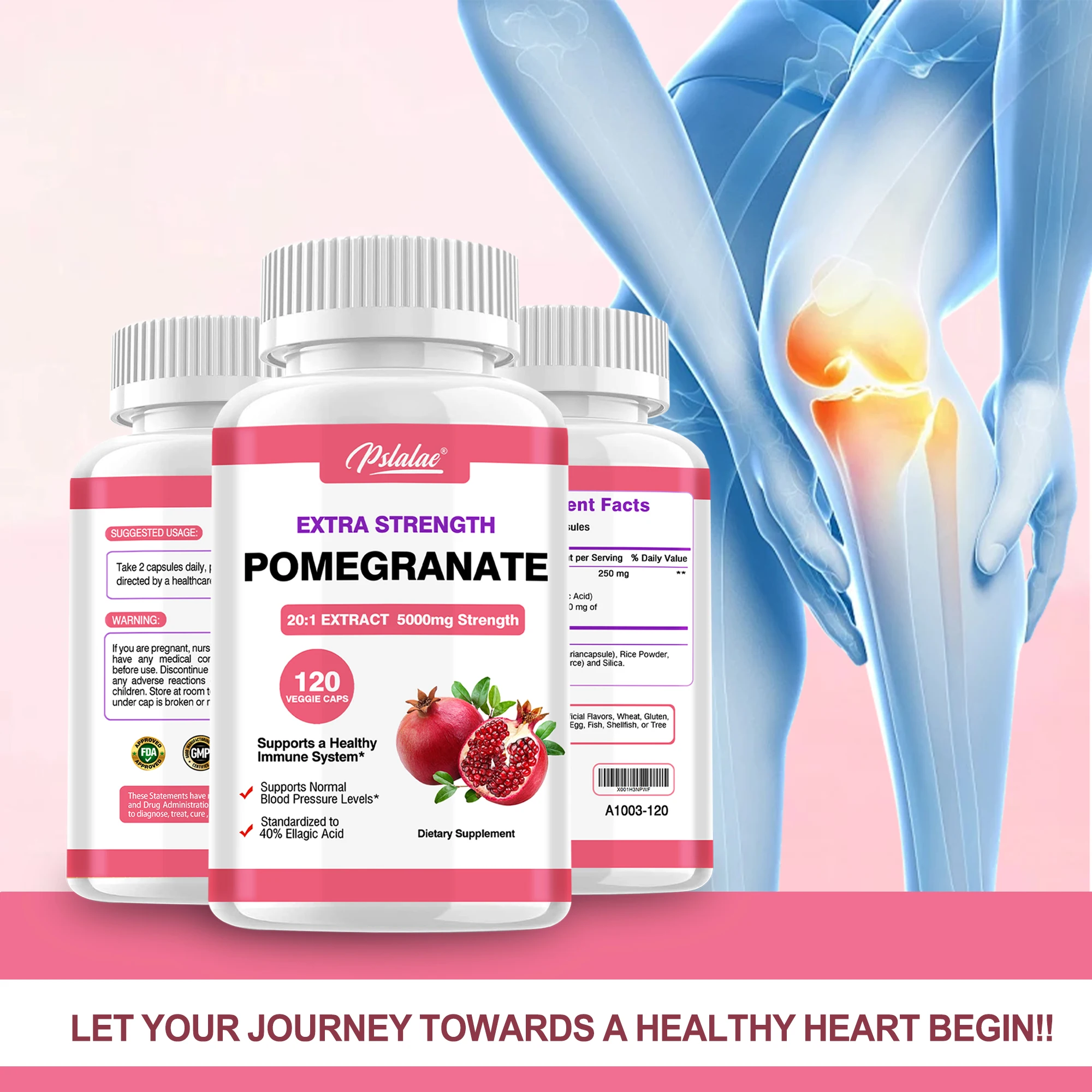 الرمان - مضادات الأكسدة، مستويات ضغط الدم العادية، تدعم صحة القلب والمفاصل، وتعزز المناعة، والحفاظ على حيوية