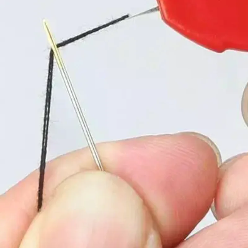 20pcs Lot DIY Automatic Threader For Elderly Easy Needle Guide Handmade Sewing Tools Accessories
