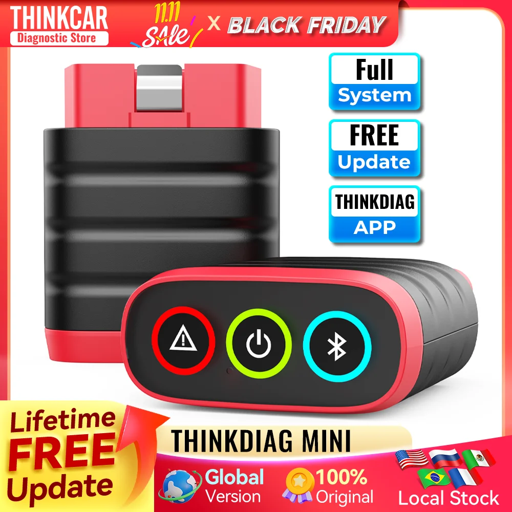 Thinkcar Thinkdiag 2 - THINKCAR THINKDIAG MINI Obd2 Scanner Voor