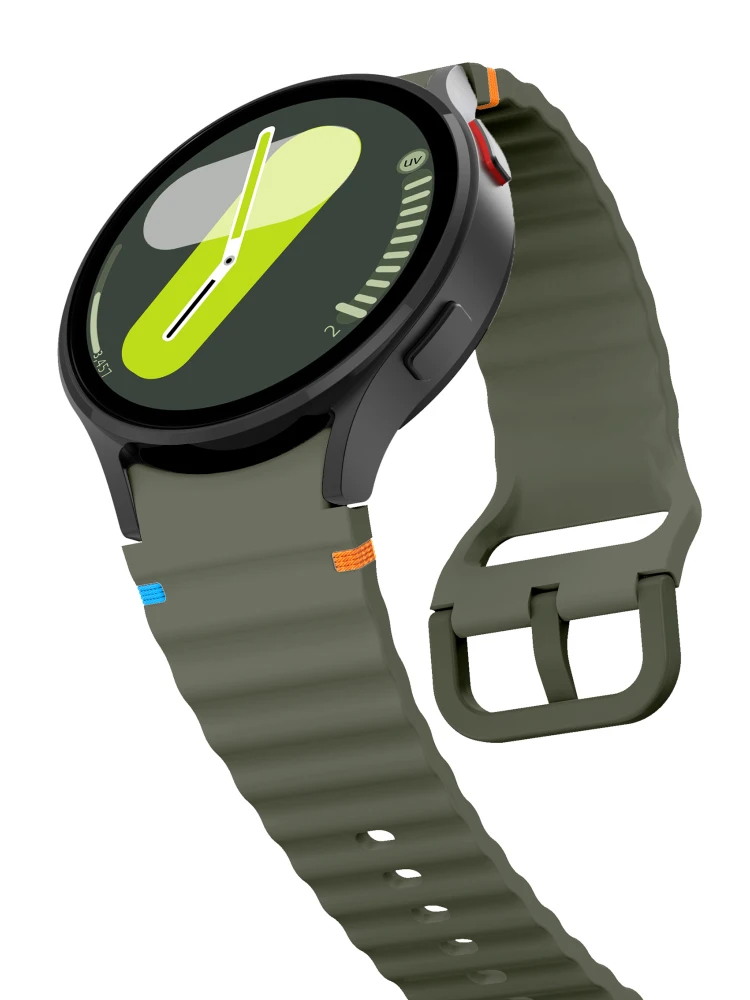 No Gaps Straps for Samsung Galaxy watch 7/FE/5 Pro/4/6 classic 44mm 40mm 45 46 47 sport belt bracelet correa Galaxy watch 7 Band